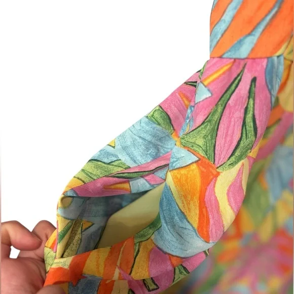 Skies Are Blue Multicolor Floral Maxi Dress - Picture 8 of 10